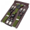 Khaki vintage braces for men with adjustable clips 1