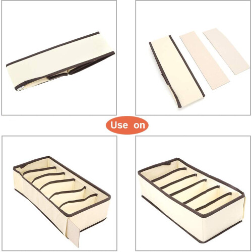 Mesh Nylon Material Organizer, Non-Woven Fabric Construction, Save Space And Time, Easy To Clean, For Closet And Drawer, Visualized Grid Storage, Mois 2