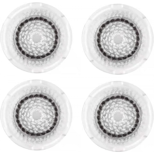 Conjunto de 4 cabeças de escova sensíveis compatíveis com Clarisonic Mia 1, 2 e 3 para limpeza facial.