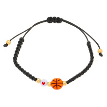 Adjustable Fabric Sports Bracelet Football Rugby-basketball