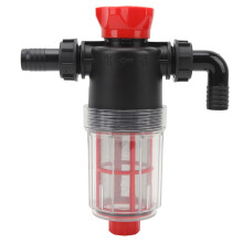 Accessori per idropulitrice: filtro in linea con rete in acciaio inox a 60 mesh, filtro dell'acqua ad alto flusso con alloggiamento trasparente,
