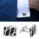 Stylish Grid Design Mens Cufflinks Copper-Two cutting lines 2