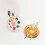 Enamel Brooch With Crystal Artistic Unisex Accessory-Black 7