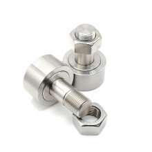 1Pcs CF201 SUS304 Stainless Cam Follower Bearing With Bolt KR47curve Roller Bearing M20X47X66.1mm Ref: 5332