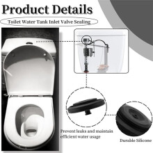 6 Pcs Toilet Fill Valve Seal Replacement Part for Kohler 83143 - for Fluidmaster 242/400/747 - Rubber Diaphragm Assembly