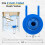 1SET Universal Toilet Flapper Replacement Kit 2 Inch Toilet Tank Flapper with 2 Stainless Chains Replacement 7