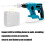 Rechargeable Cordless Rotary Electric Hammer Impact Drill 4