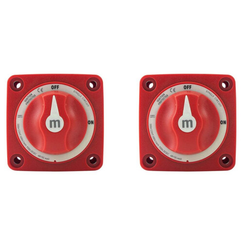 2X 48V 300A Single Circuit Battery Selector Isolator Disconnect Rotary  Battery Power