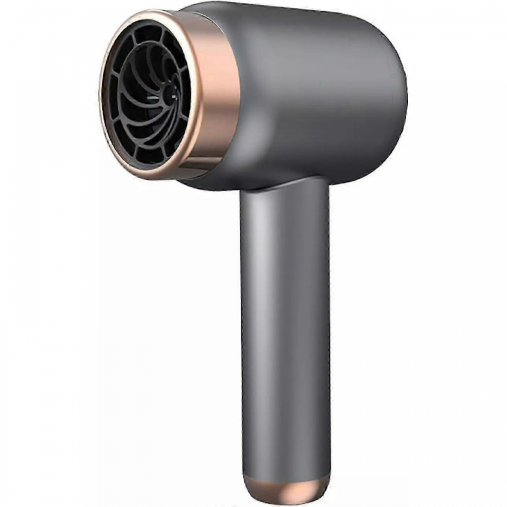 2025 Fast Drying Cordless Hair Dryer, Rechargeable, Portable, Dark Grey