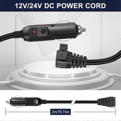 Καλώδιο τροφοδοσίας ψυγείου αυτοκινήτου 12V, καλώδιο επέκτασης ψυγείου καταψύκ 2
