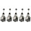 5X Joystick Switch XD2PA12 AC3000V Cross Switch Double Self-Locking Switch 2 Single Lever Switches 1