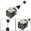 5X Joystick Switch XD2PA12 AC3000V Cross Switch Double Self-Locking Switch 2 Single Lever Switches 7