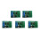 5X 8Ch Input/Output Digital  TTL LvTTL CMOS RS485 IO Control Module Modbus Rtu Board for PLC Relay, (No Pin) 1