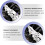Multifunctional Wire Stripper Crimper Cable Cutter Pliers, Professional Electrical Wire Stripping Tool 2Pcs 2