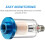 9 Pieces Water Oil Separator Filter Airbrush Filter Moisture Separator for Air Line Compressor Fitting 4