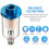 9 Pieces Water Oil Separator Filter Airbrush Filter Moisture Separator for Air Line Compressor Fitting 3