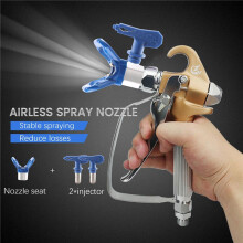 3 Pieces Spray Tips Airless Paint Sprayer Tip Guard Nozzle Seat Replacement for Airless Spray Paint Tip Nozzle(417,619)