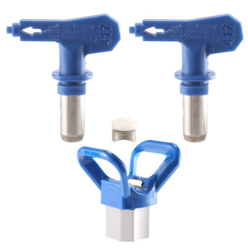3 Pieces Spray Tips Airless Paint Sprayer Tip Guard Nozzle  Replacement for Airless Spray Paint Tip Nozzle(417,619) 1