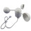 3X WH-SP-WS01 Anemometer Wind Speed Measuring Instrument Wind Speed Sensor Meteorological Instrument 4