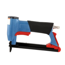 Professional Pneumatic Upholstery Stapler 8016 Nail Gun for Woodworking, Heavy-Duty, Air-Driven, Straight Staples