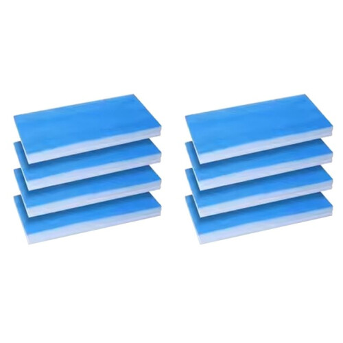 8Pcs Airbrush Hobby Airbrush Spray Booth Filter Polyester Booth Replace Filter Fit for Master