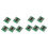 10 Pcs Digital Power Amplifier Board,2X3W Type D PAM8403 Audio Module DC 5V Digital Audio Amplifier Board Module 1