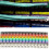 Clip- String Cable  Boxed Plastic Number Number Wire Label Tube Set Color Cable  (300PCS KCM-1.5MM) 3