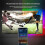 WS2812B LED Controller  APP Control Music Controller för SK6812 WS2811 WS2812 LED Pixel Light Strip  12V-24V 7