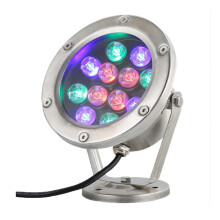 RGB Underwater LED Flood Light IP68 Waterproof Spot Lamp 6W AC24V for Pond, Fish Tank, Garden, Swimming Pool