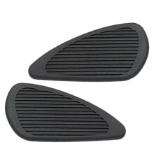Motorcycle Tank Pad, NonSlip Joint Tank Protector, Black