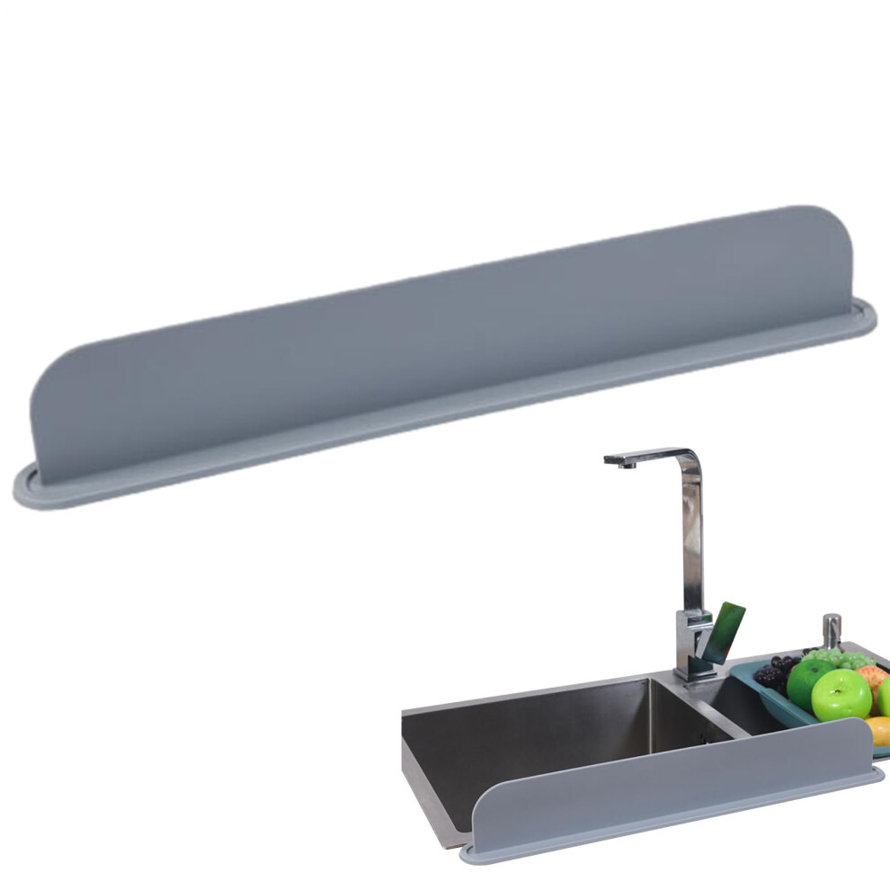 Splash Guard Â Flexible Silicone Faucet Handle, Drip Catcher Tray Sink Protector 9001264830236