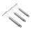 Fish Scale Scraper Stainless Steel Fish Descaler Kitchen Tool Silver 1