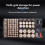 Battery Storage Box Organizer Holder with Digital Display and Tester for Battery Level Check for AAA AA C D 9V 10