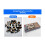 Battery Storage Box Organizer Holder with Digital Display and Tester for Battery Level Check for AAA AA C D 9V 6