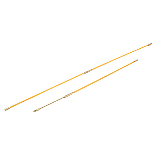 Cabling Rods Fish Tape 10.83FT Fiberglass Electrical Cable Threader Running Puller in Case 20Rods x 33cm 1