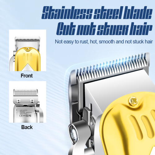 Professionelles Haarschneider- und Bartschneider-Set Gold 1