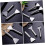 Fish Scale Scraper Stainless Steel Fish Descaler Kitchen Tool Silver 2