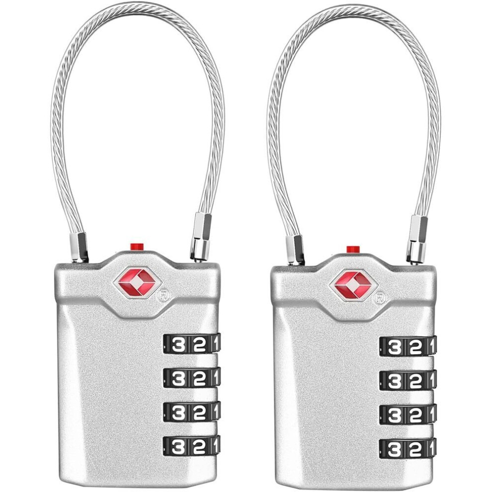 Travel Lock, Secure Your Journey With Tsa Accepted Combination Lock, Robust Alloy Body For Strength, 4-Digit Password For Maximum Security, Universal 9554910079386