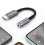 USB-C zu 3,5 mm Adapter für Kopfhörer Grey 5