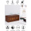 Digitaler LED Wecker mit kabellosem Laden 3