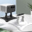 Support de Bureau Multifonctionnel pour Projecteur, Support de Levage, Support Mural, Support Rotatif à 360 Degrés, Noir 4