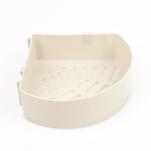 Organizador de banheiro para sala de estar, organizador de prateleira para casa e cozinha com design de drenagem completa, cesto de armazenamento em