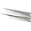 Professional Eyelash Tweezers Set Stainless Steel Precision Lash Applicator with MultiAngle Tips Silver02 5