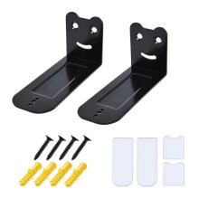 Kit de Support Mural Universel pour Barre de Son de Type 4,72 Pouces pour la Plupart des Barres de Son Supports de Montage D'Étagères Murales