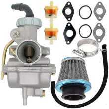 Carburatore per motore PZ20, carburatore per motore a 4 tempi con kit di revisione compatibile con modelli ATV UTV Go Kart, materiale di alta
