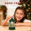 Lighted Christmas Snow Globe Lantern with Glitter and Sparkling Snowfall Effect, Festive Tree Decor 2