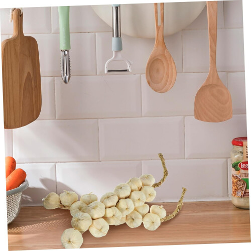 2 Pieces String Photography Props Simulation Garlic Chopper Meat Grinder 2