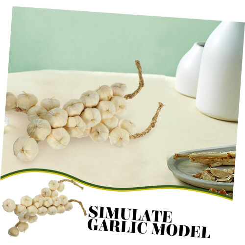 2 Pieces String Photography Props Simulation Garlic Chopper Meat Grinder 1