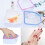 Μπολ για το Nail Spa Mess Free, φορητό διπλό στρώμα για γρήγορη αφαίρεση νυχιών, 1