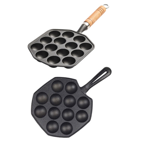 Takoyaki – poêle à 14 trous, conception au four, fer sans-UN 1